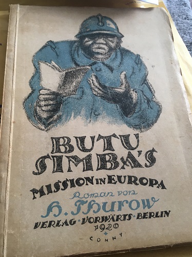 Coverfoto: Butu Simbas Mission in Europa von Hermann Thurow-Nievergelt