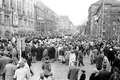 Maikundgebung 1962 auf dem Rathausplatz