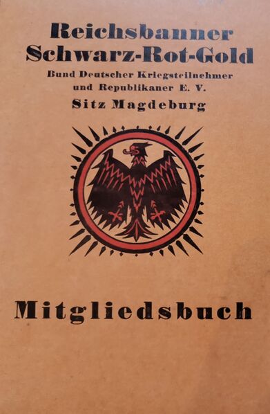 Datei:MItgliedsbuch Reichsbanner.jpg